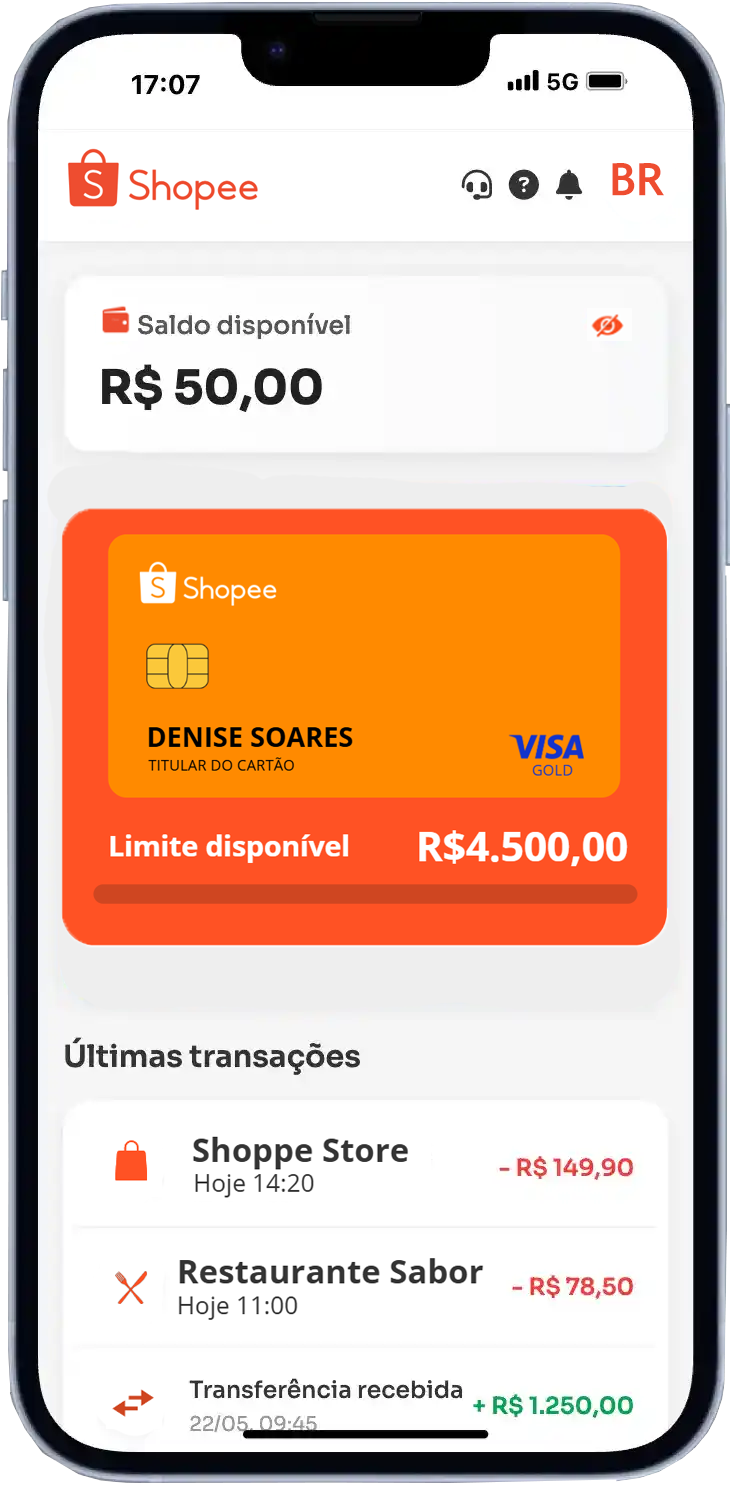 Aplicativo Shopee